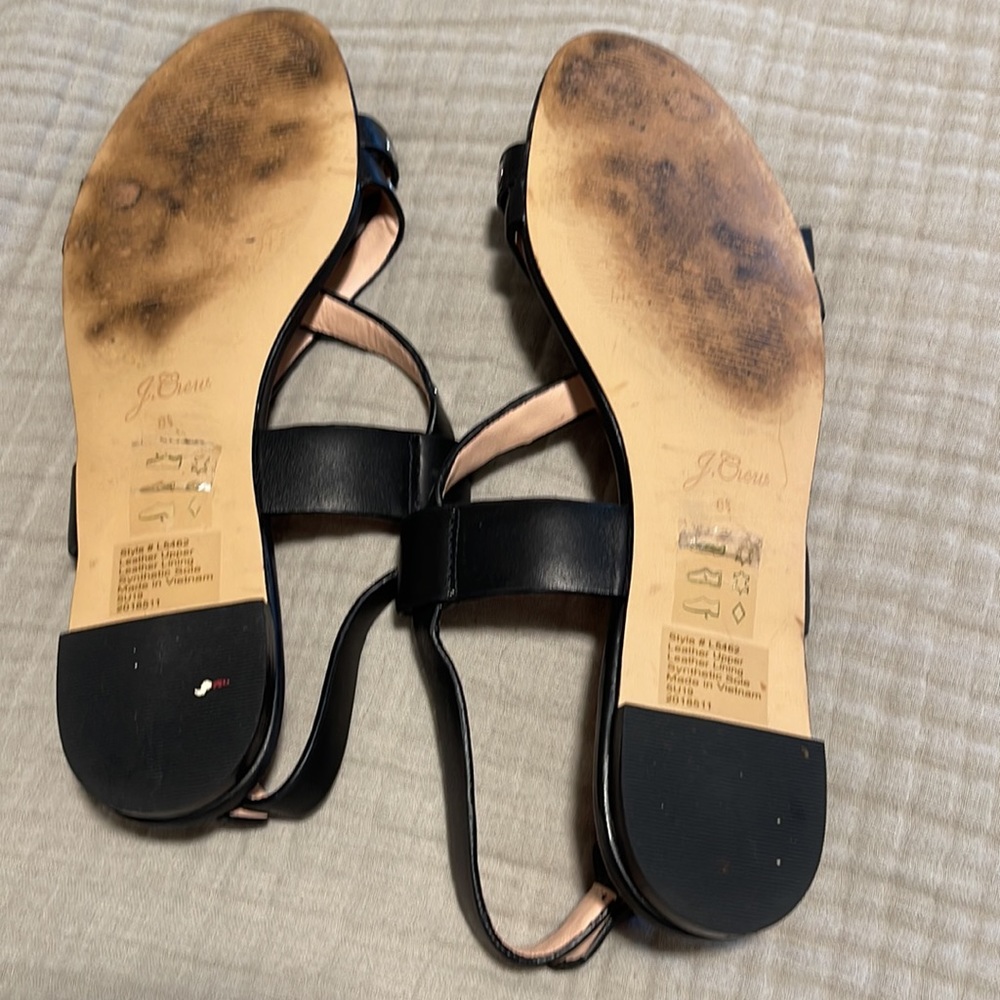 EUC J. Crew Sandals - 8.5 - Picture 2 of 4